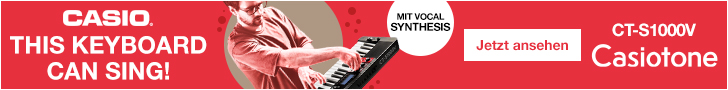 Casio CT-S1000 mit Vocal Synthesis Das Keyboard kann singen