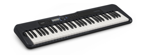 Casio CT-S300BK Mit anschlagsdynascher Tastatur.
