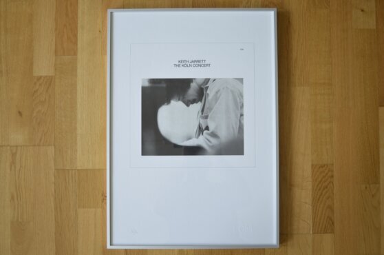 The Köln Concert Cover als Bild gerahmt ECM Records