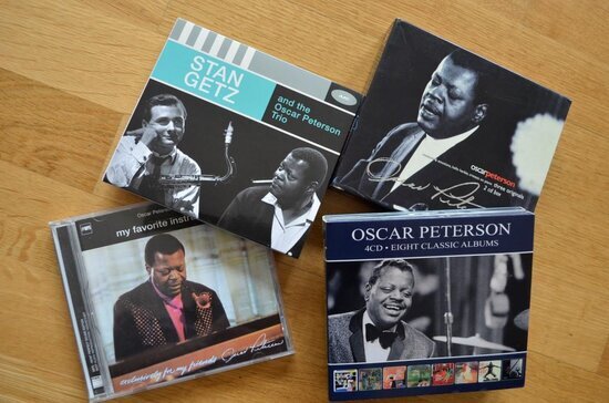 Verve und MPS-CD-Cover von Oscar Peterson